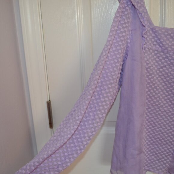 Banana Republic Purple Long Sleeve Shirt - Picture 4 of 4